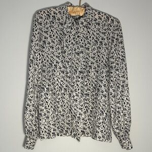 Vintage Silk Adrianna Papell Blouse